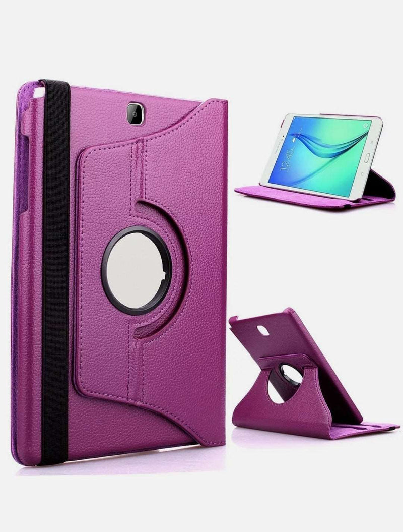 360 Rotating Leather Case Stand Cover for Samsung Tablet T580