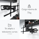 Klipxtreme Articulated TV mount 37-90" Fit Flat and Curve Tv