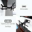 Klipxtreme Articulated TV mount 37-90" Fit Flat and Curve Tv