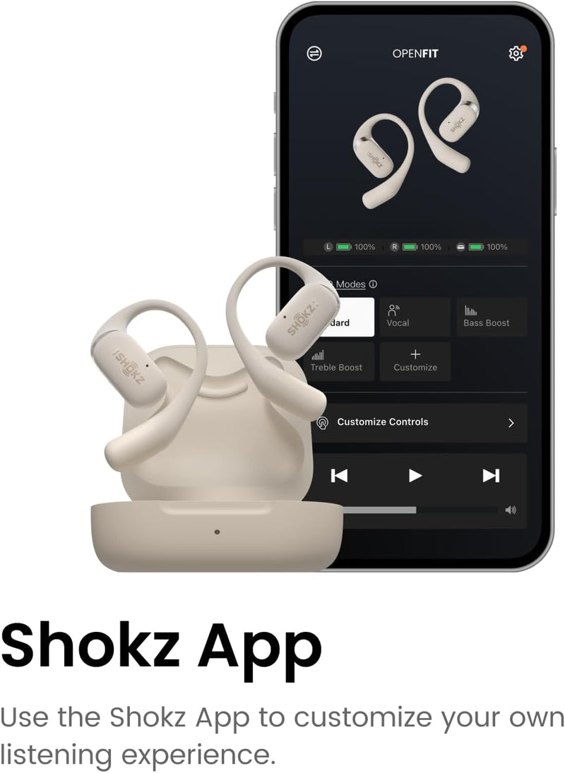 Shokz OpenFit Air Conduction Noise Cancelling Headset