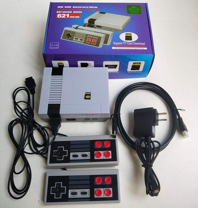 Classic Mini Game Console, 621 Different Classic Games, HDMI Connection
