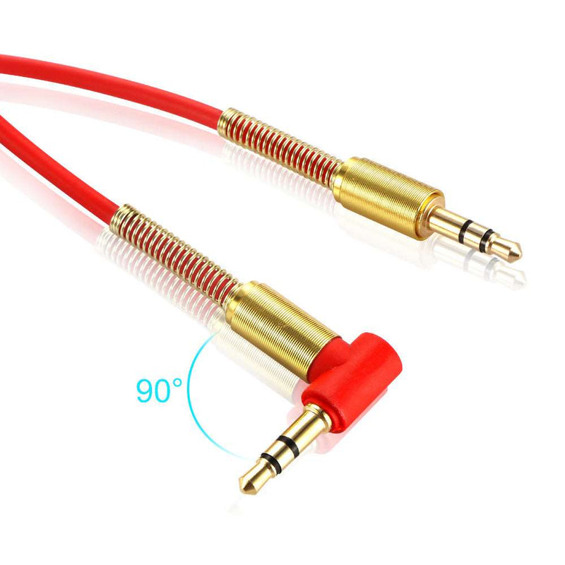 Car Aux Audio Cable 3.5mm Jack Stereo Audio Cable