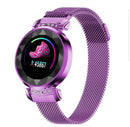 H2 women smart watch stainless steel.