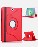 360 Rotating Leather Case Stand Cover for Samsung Tab   T715
