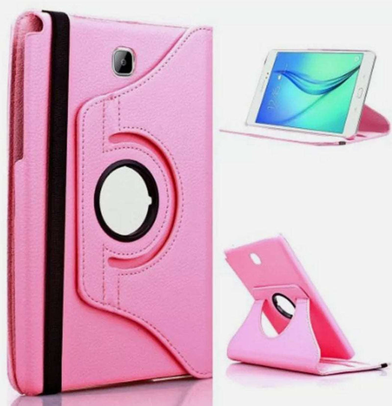 360 Rotating Leather Case Stand Cover for Samsung Tablet T387
