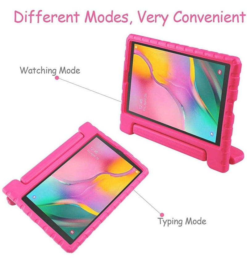 Kids shockproof tablet case for samsung Tab A T510,T515 Pink