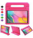 Kids shockproof tablet case for samsung Tab A T510,T515 Pink