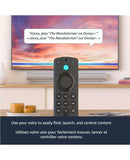 Fire TV Stick 4K streaming device with Alexa Voice Remote (includes TV controls), Dolby Vision