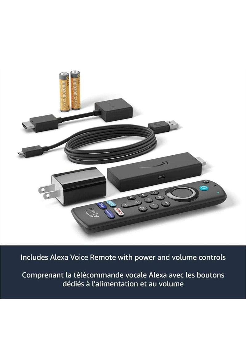 Fire TV Stick 4K streaming device with Alexa Voice Remote (includes TV controls), Dolby Vision