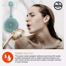 HyperGear Splash, Bluetooth Wireless HD Speaker w/Built-in Mic - For The Shower green