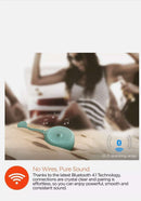 HyperGear Splash, Bluetooth Wireless HD Speaker w/Built-in Mic - For The Shower green