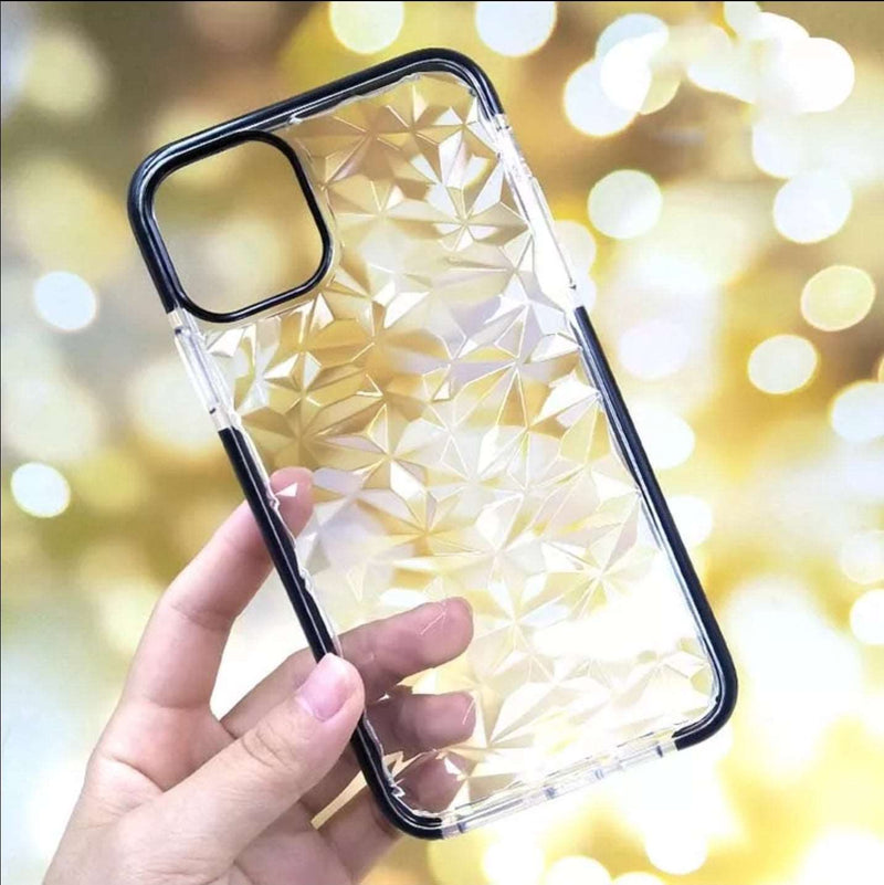Anti-Scratch Bling Diamond Water Ripples Creative 3D Clear Case For iPhone 13 mini, 13, 13 Pro, 13 Pro Max