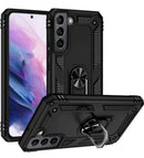Military Rugged Phone Case With Finger Ring Holder For Samsung S22, S22 Pro, S22 ultra