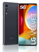 LG Velvet 5G 128GB - GSM Unlocked Smartphone - International Model - Aurora Grey