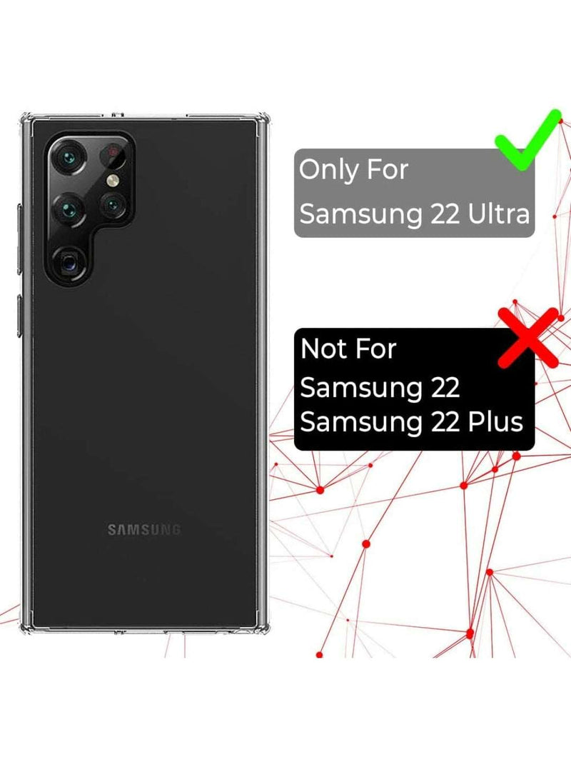Clear acrylic case for samsung S22 phone