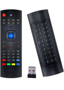 Air Mouse Remote, Rock&Rown MX3 Pro 2.4G Android Box Remote with Mini Wireless Keyboard,Compatible for Android TV/Box/Projector/IPTV/HTPC/Window/HTPC/Mac OS