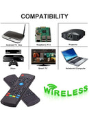 Air Mouse Remote, Rock&Rown MX3 Pro 2.4G Android Box Remote with Mini Wireless Keyboard,Compatible for Android TV/Box/Projector/IPTV/HTPC/Window/HTPC/Mac OS