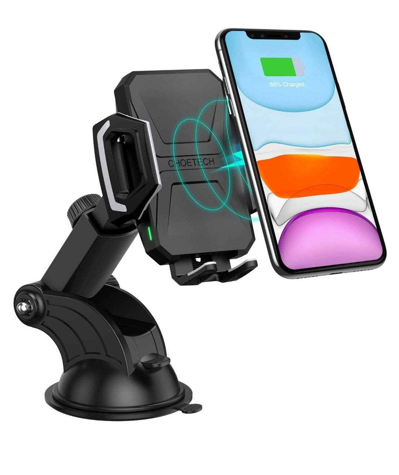 Choetech Wireless Car Charging Stand 10W (T521-S) - Brand New