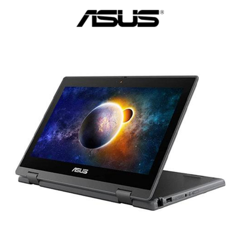 Asus BR1100 11.6" HD Intel Celeron N4500 / 4GB RAM / 64GB eMMC / Windows 10 Pro Touchscreen / Flip Laptop Open Box