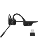 Shokz OpenComm UC - Bone Conduction Bluetooth Stereo Computer Headset with Loop 100 (Black)