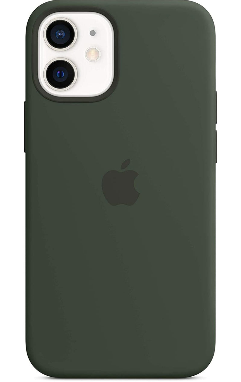 Apple iPhone 12 Pro Silicone Case with MagSafe - Cypress Green