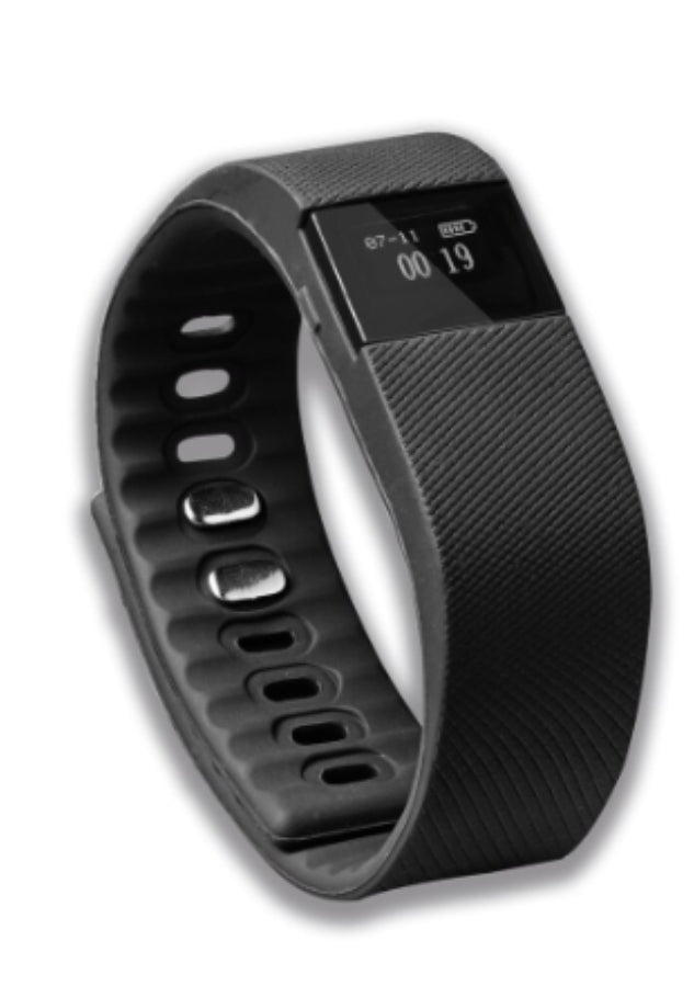 M Bluetooth Heart Rate Activity Tracker and Sleep Monitor in Black