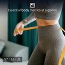 nexxt Smart Home Wifi Body Scale Up To 10 User Profiles Tempered Glass Digital Display 3 AAA Batteries