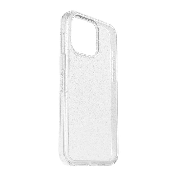 iPhone 15 Pro Max Otterbox Symmetry Series Case - Clear/Silver Flake (Stardust)