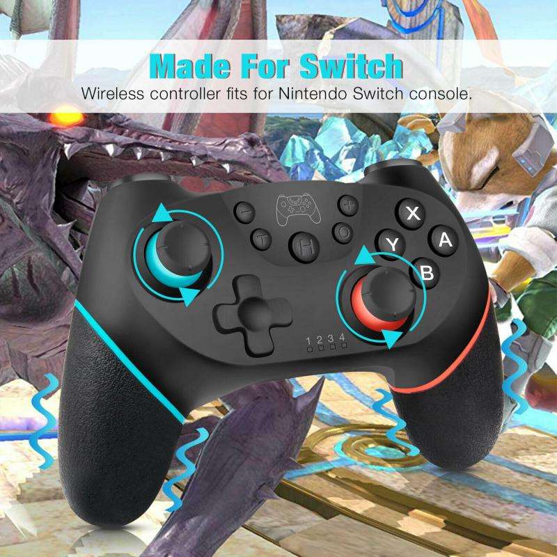 Wireless-Bluetooth Gamepad with 6-Axis  For Switch Pro Console