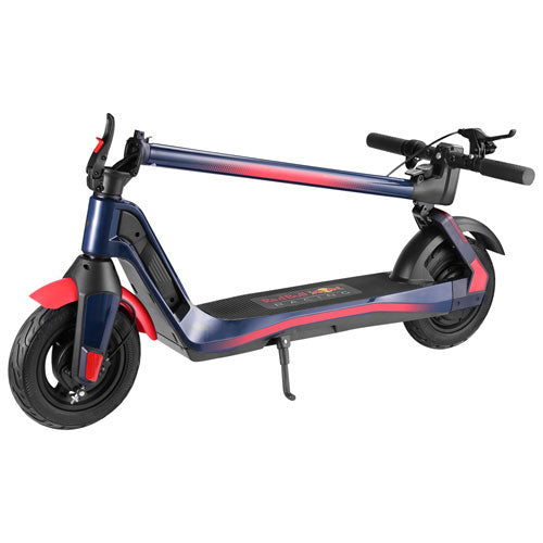 1 of 4 Red Bull Race 9XL Electric Scooter (350W Motor / 43km Range / 32km/h Top Speed) - Blue/Red Bull finish