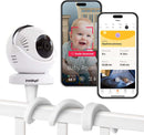 Invidyo World's Smartest Video Baby Monitor with Crib Mount