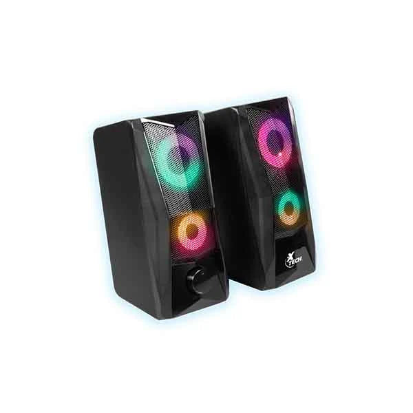 INCENDO | 2.0 stereo multimedia speakers with led lights
