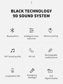 T19 WIRELESS EARBUDS Black.