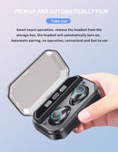 T19 WIRELESS EARBUDS Black.