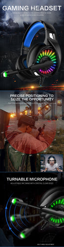 Pro Gaming Headset with RGB light