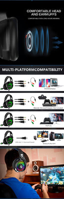 Pro Gaming Headset with RGB light