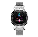 H2 women smart watch stainless steel.