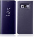 mirror flip leather phone case for Samsung Galaxy S9+