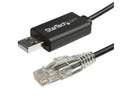 StarTech.com 6 ft. / 1.8 m Cisco USB Console Cable - USB to RJ45 Rollover