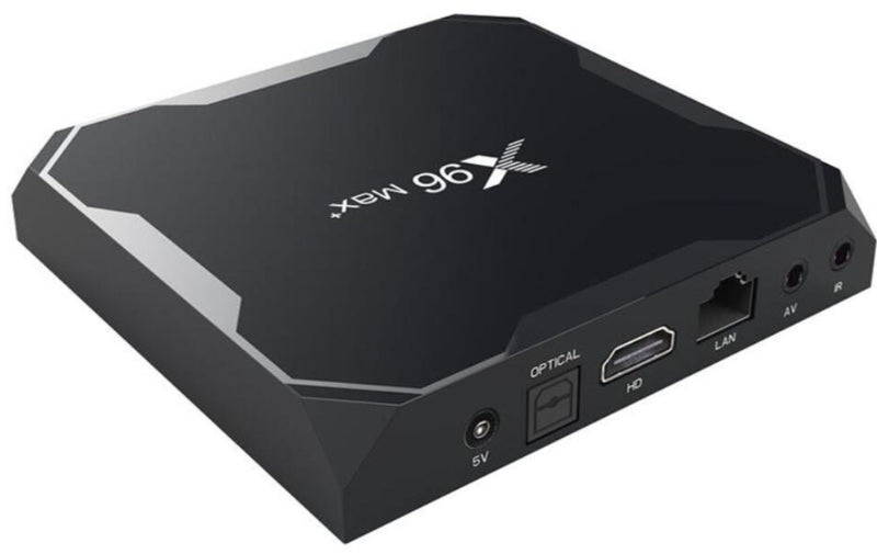 X96 MAX PLUS 4GB+32GB ANDROID BOX.