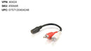 C2G Value Series Audio Y-Cable - Mini-phone Female Stereo - RCA Male Stereo