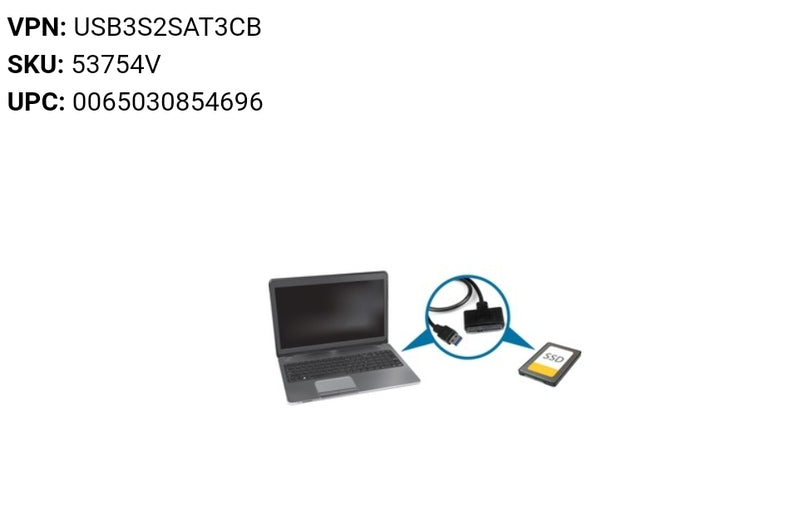 StarTech SATA to USB Cable - USB 3.0 to 2.5" SATA III Hard Drive Adapter
