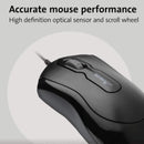 Kensington Keyboard and Mouse for Life Wired Desktop Set (K72436AM