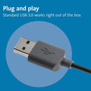 Kensington Keyboard and Mouse for Life Wired Desktop Set (K72436AM