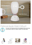 Naztech MagBuddy Wireless Charger Desk Mount (Rose Gold)