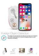 Naztech MagBuddy Wireless Charger Desk Mount (Rose Gold)