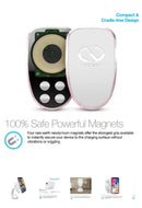 Naztech MagBuddy Wireless Charger Desk Mount (Rose Gold)