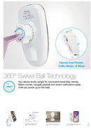 Naztech MagBuddy Wireless Charger Desk Mount (Rose Gold)