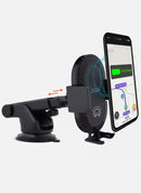 HyperGear Wireless Fast Charging 10W Telescopic Dash Mount