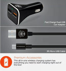 HyperGear Wireless Fast Charging 10W Telescopic Dash Mount